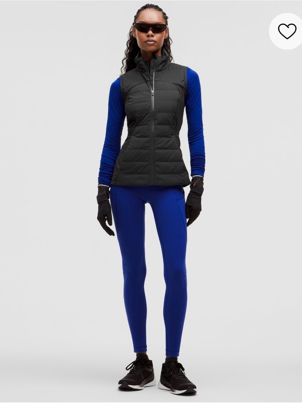 Lululemon Down For It All Women's Black Quilted Vest - Picture 2 of 9